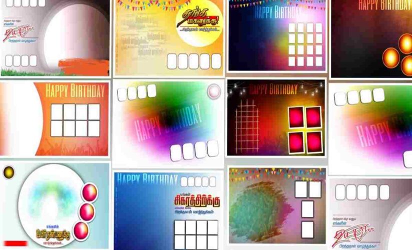 Flex Picsart Birthday Banner Background Tamil
