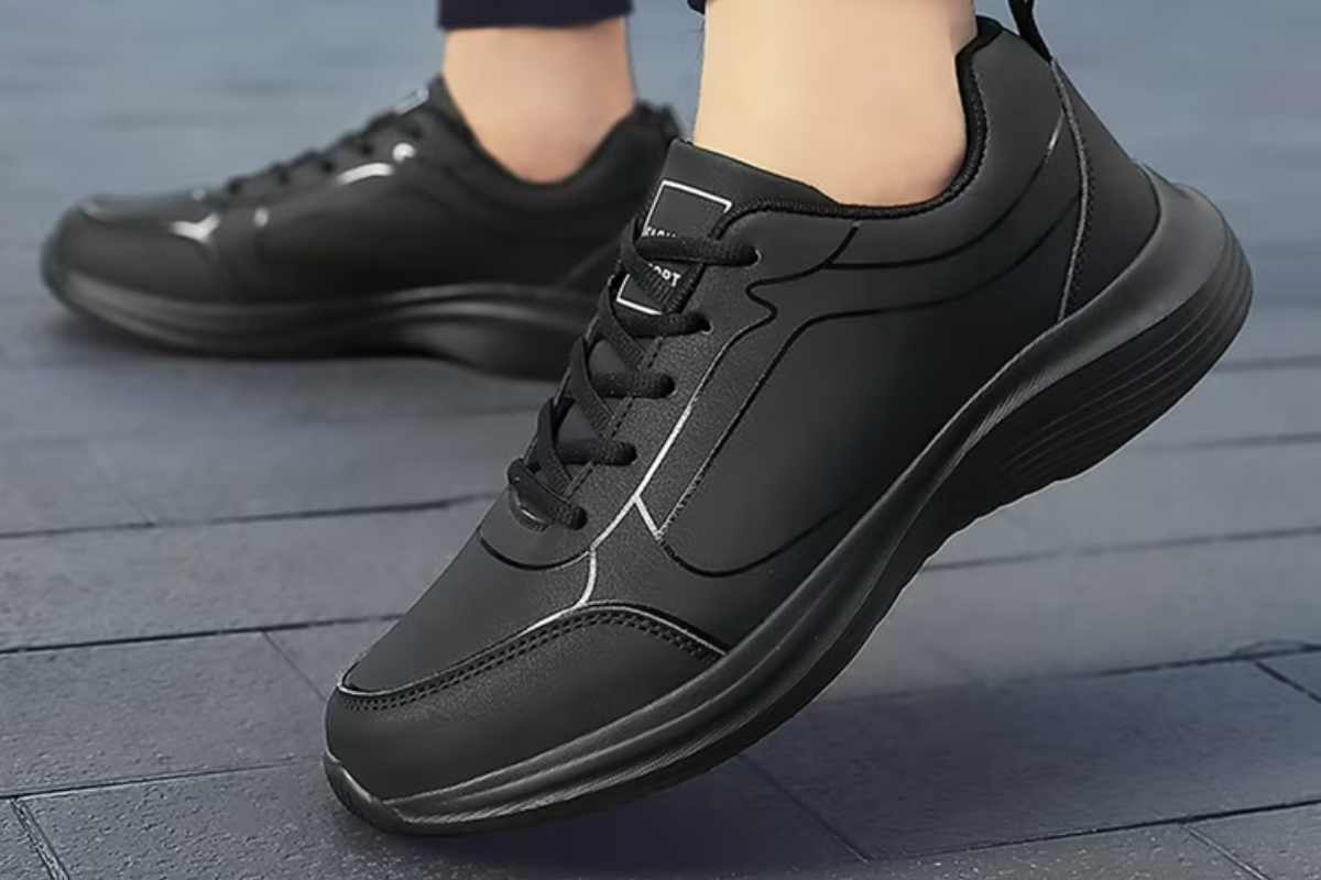 Walmart Black Shoes For Work Mens